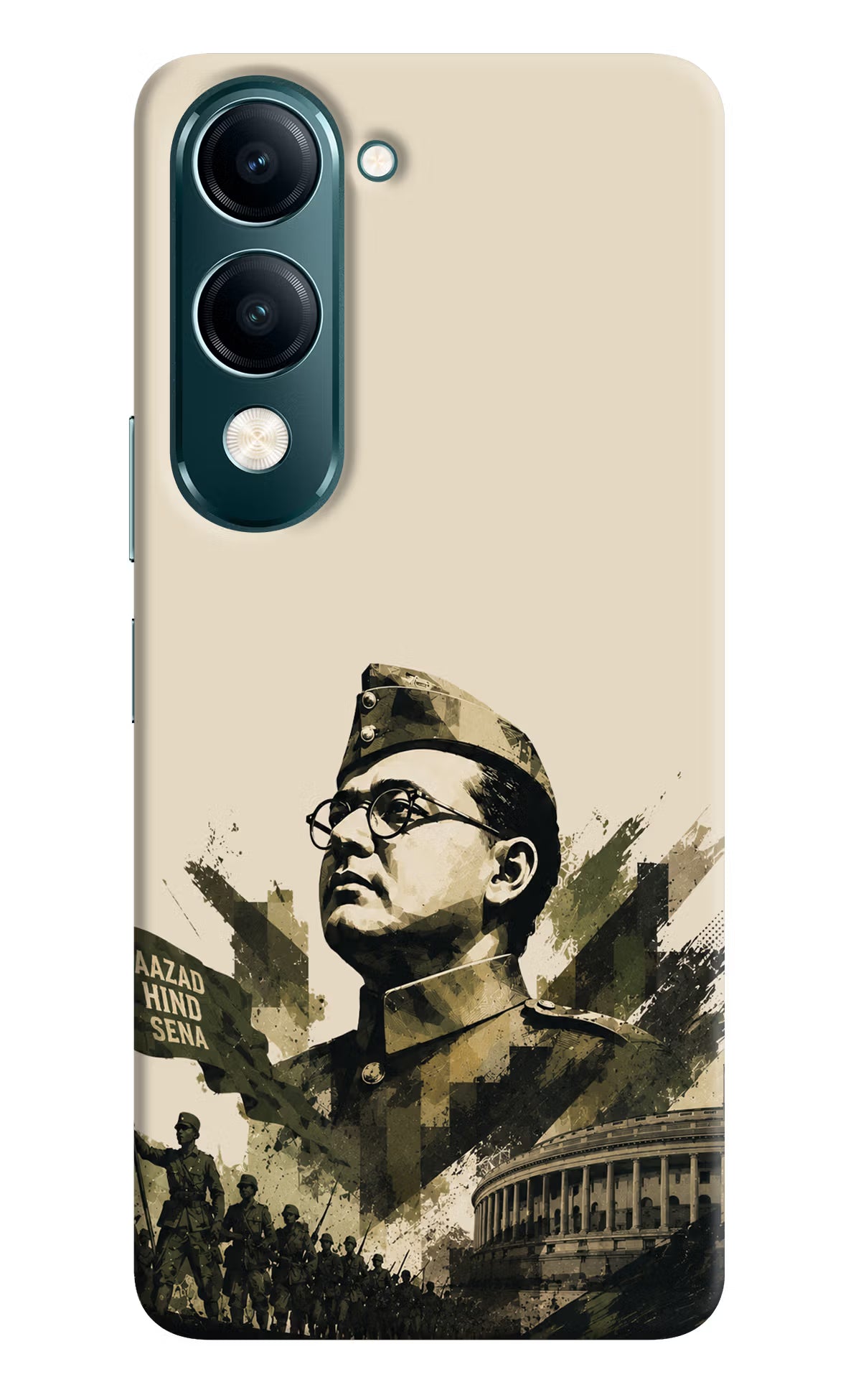 Netaji Rising Vivo Y19s 5G Back Cover
