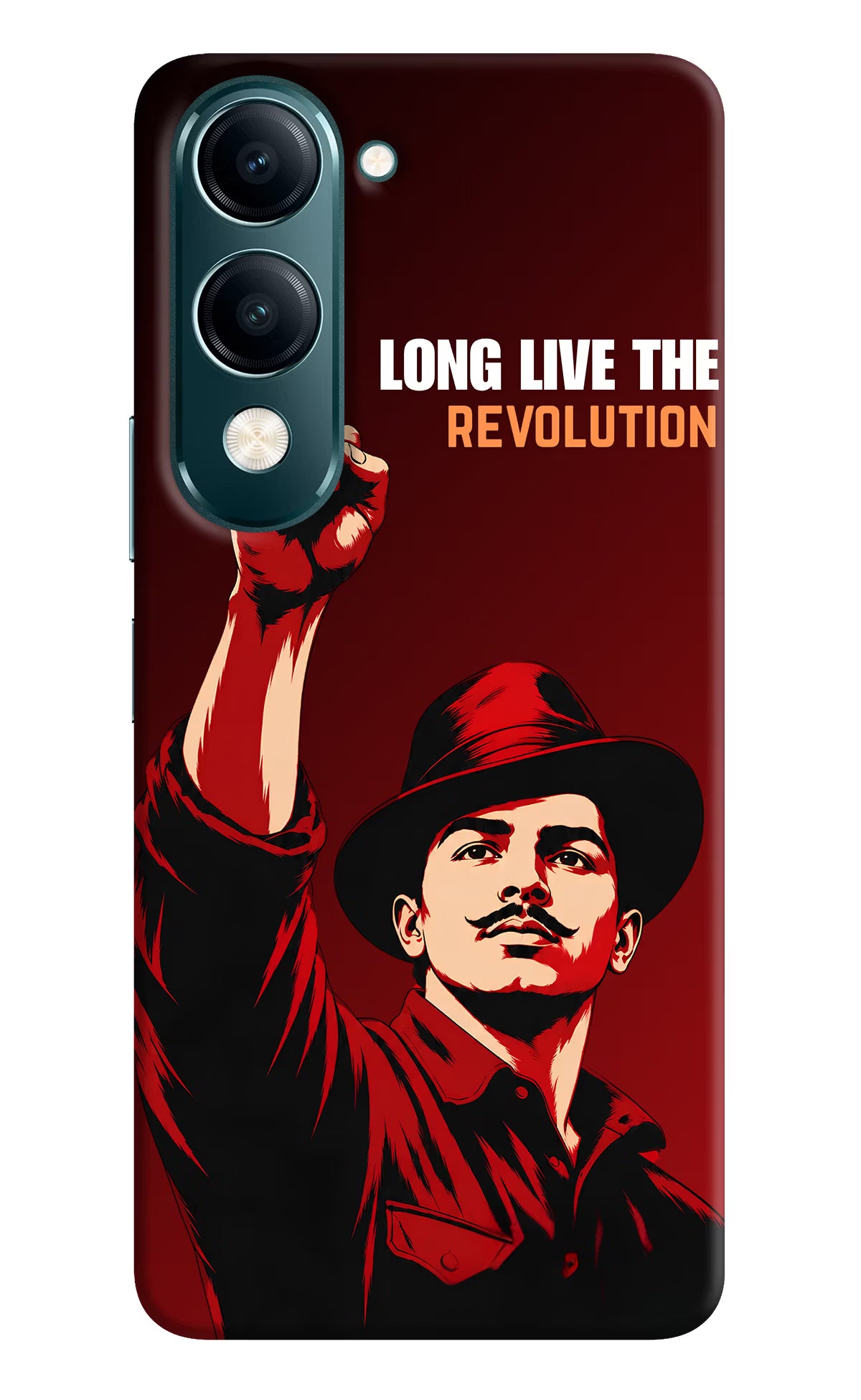 Bhagat Singh Revolution Vivo Y19s 5G Back Cover