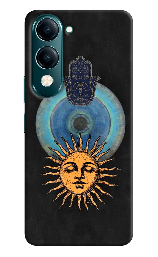 Divine Sun Vivo Y19s 5G Hard Case Back Cover by Casekaro