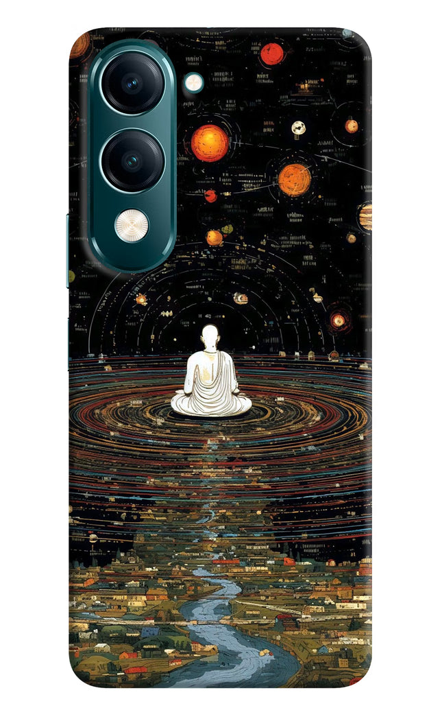 Space Monk Vivo Y19s 5G Hard Case Back Cover by Casekaro