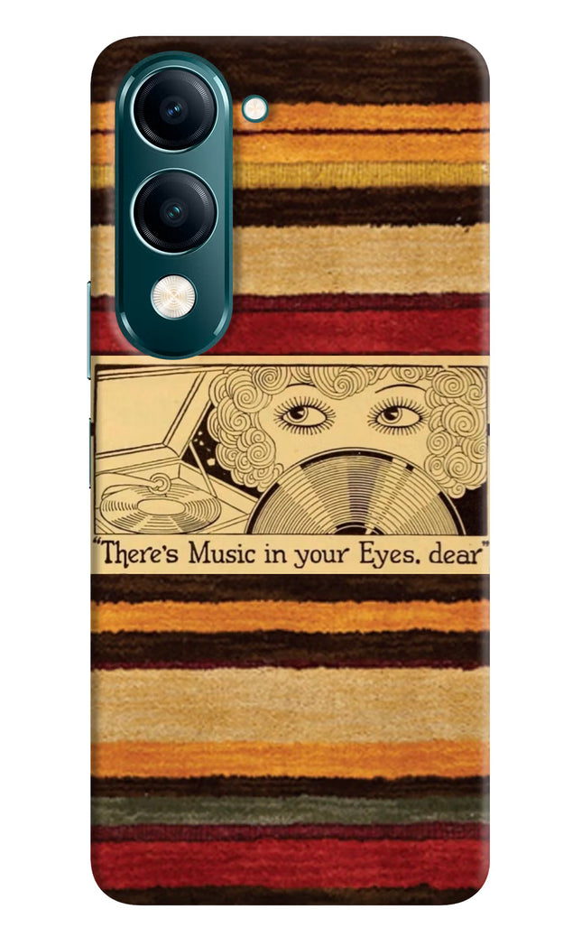 Vinyl Stripes Vivo Y19s 5G Hard Case Back Cover by Casekaro