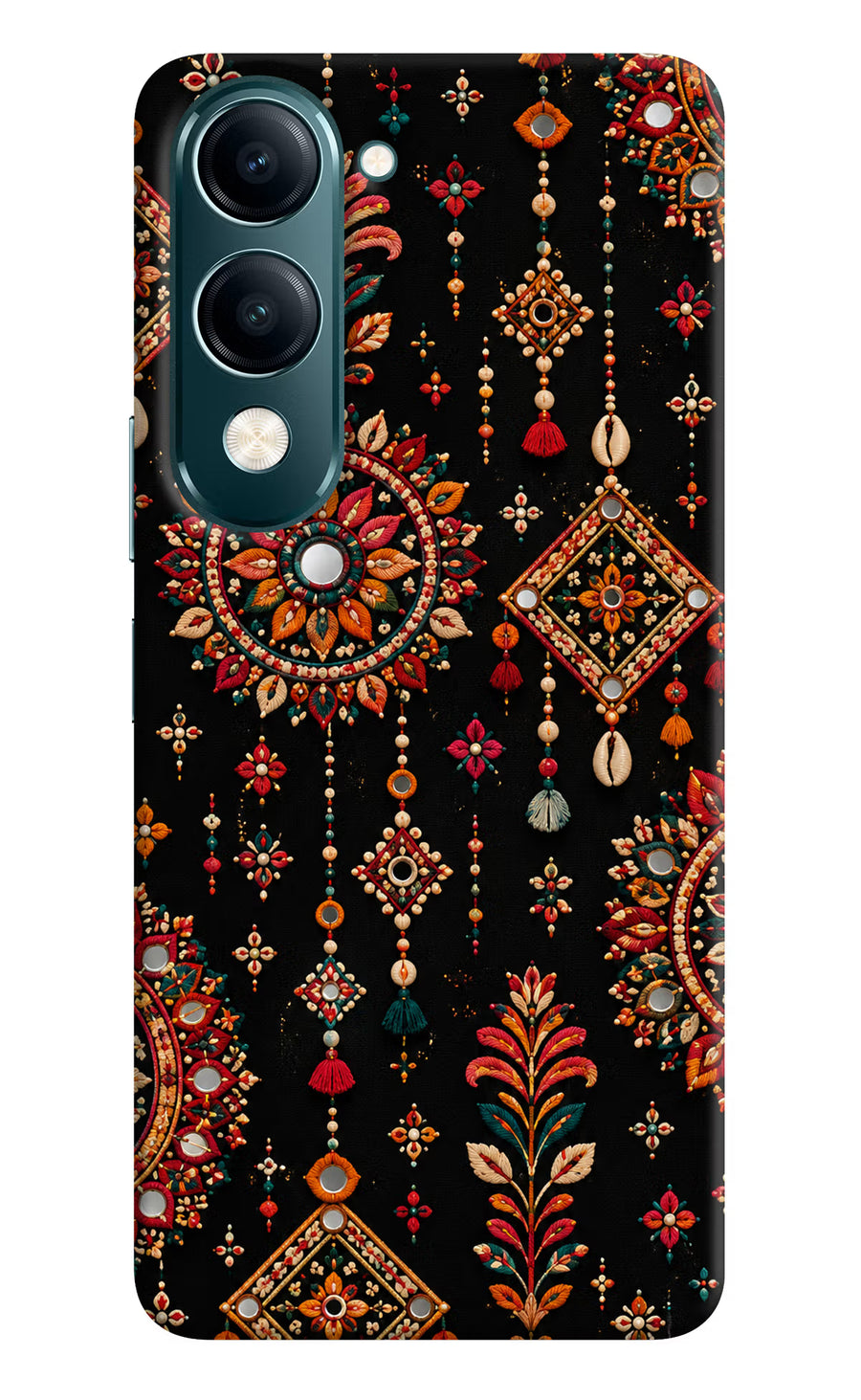 Boho Noir Vivo Y19s 5G Back Cover, Hard case