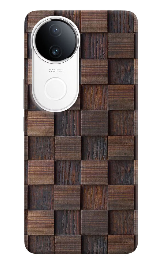 Wooden Cube Design Vivo T4R 5G Hard Case Back Cover by Casekaro