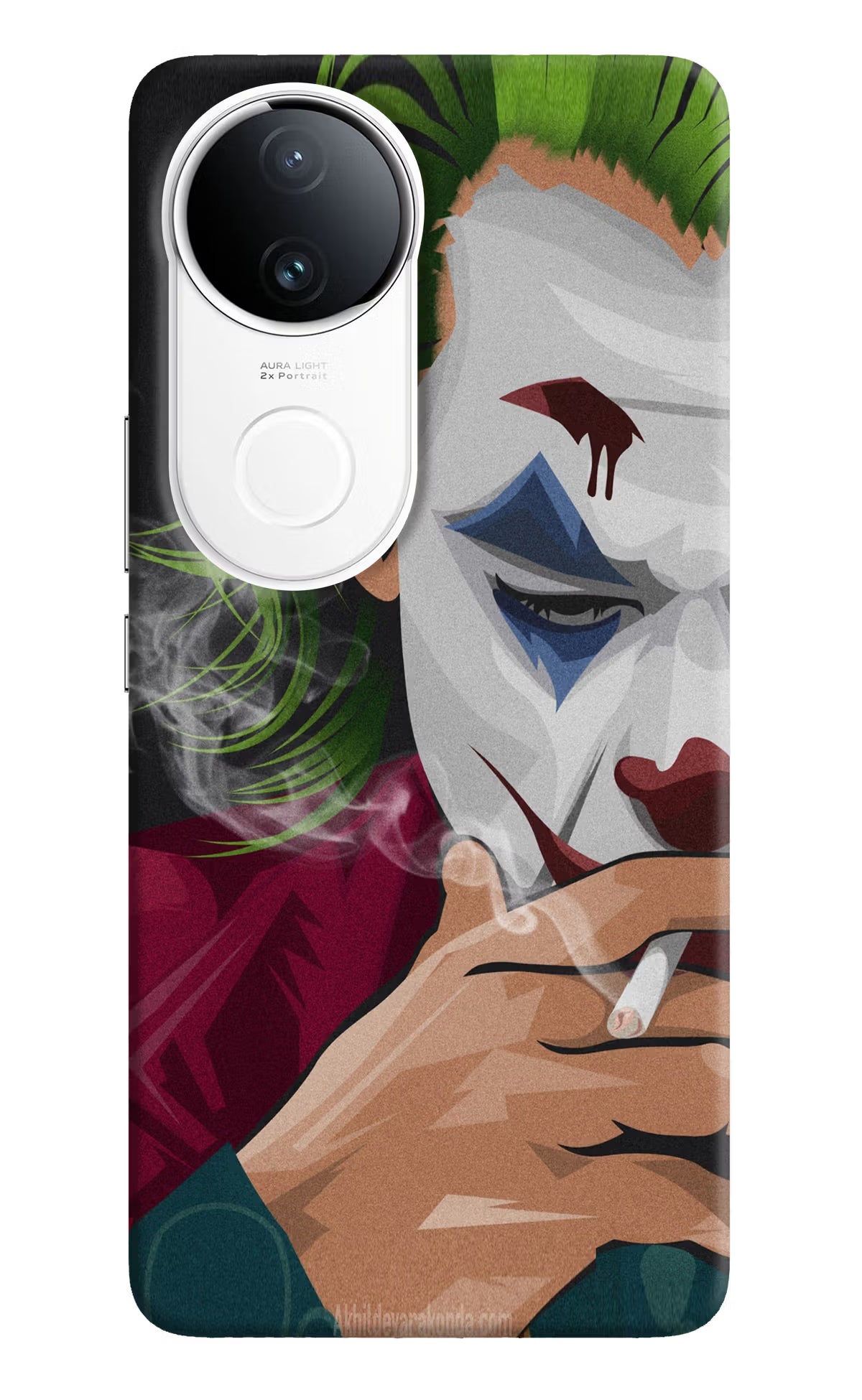 Joker Smoking Vivo T4R 5G Hard Case Back Cover by Casekaro