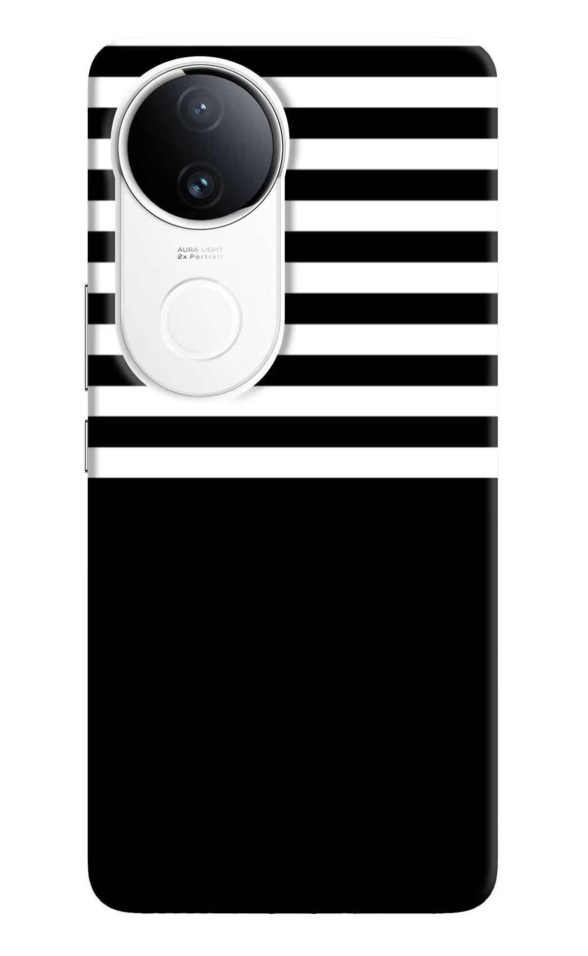 Black and White Print Vivo T4R 5G Hard Case Back Cover by Casekaro