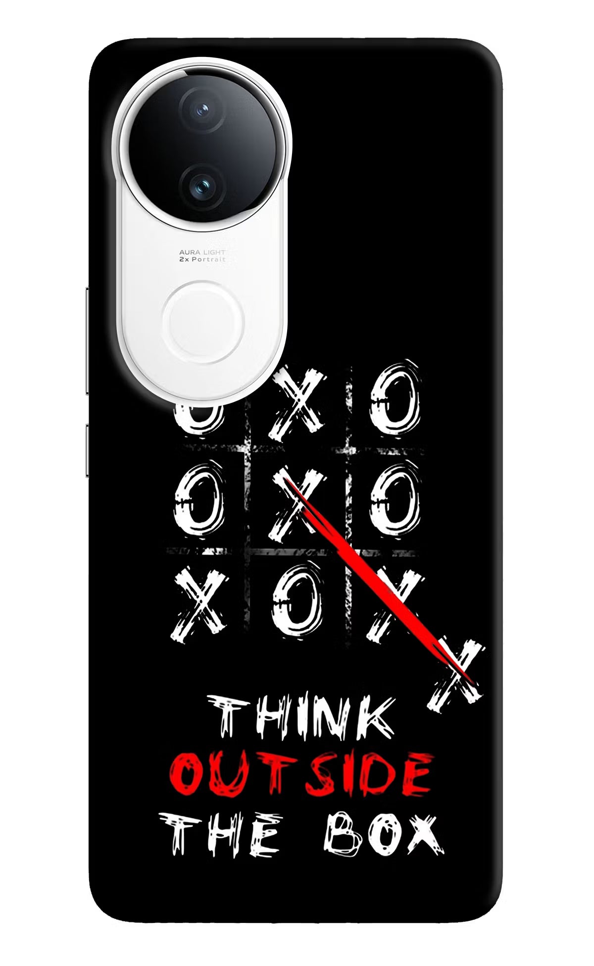 Think out of the BOX Vivo T4R 5G Hard Case Back Cover by Casekaro