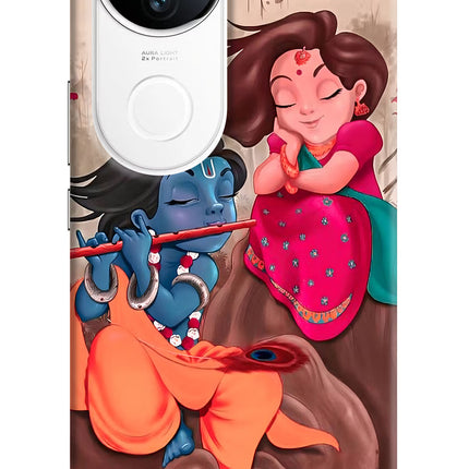 Radhe Krishna Vivo T4R 5G Hard Case Back Cover by Casekaro