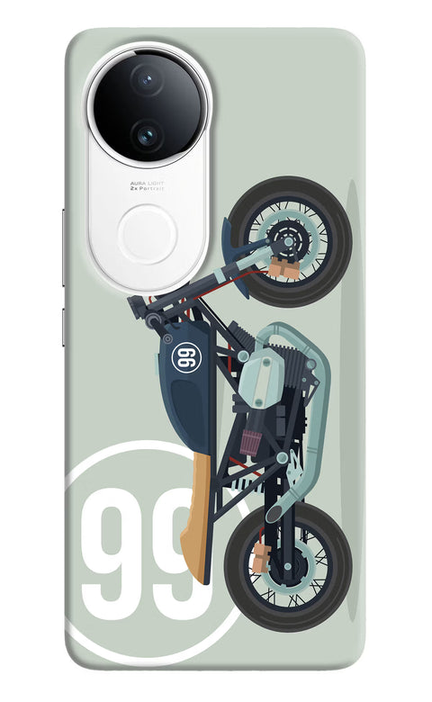 Classic Cafe Racer 99 Vivo T4R 5G Back Cover