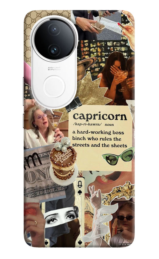 Capricorn Zodiac Vivo T4R 5G Hard Case Back Cover by Casekaro