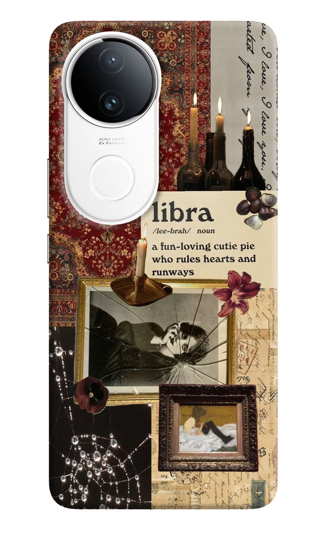 Libra Zodiac Vivo T4R 5G Hard Case Back Cover by Casekaro