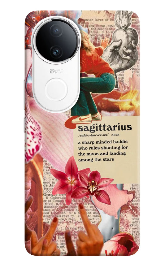 Sagittarius Zodiac Vivo T4R 5G Hard Case Back Cover by Casekaro