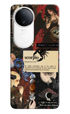 Scorpio Zodiac Vivo T4R 5G Hard Case Back Cover by Casekaro