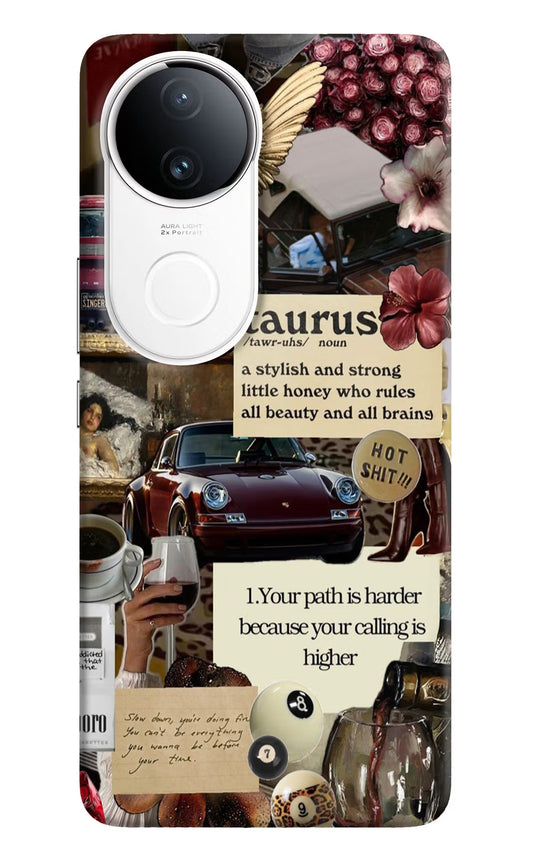 Taurus Zodiac Vivo T4R 5G Hard Case Back Cover by Casekaro