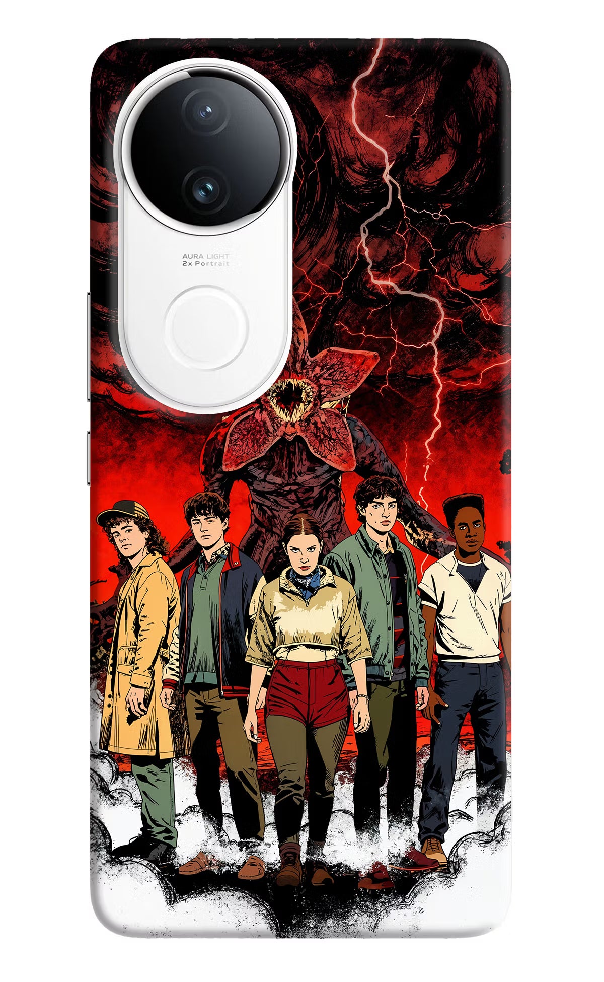 Ordinary Things Characters Vivo T4R 5G Hard Case Back Cover by Casekaro