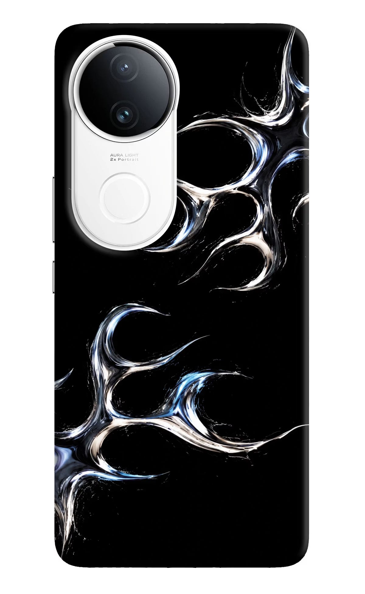 Chrome Tribal Vivo T4R 5G Hard Case Back Cover by Casekaro