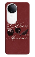 Velvet Cherry Vivo T4R 5G Hard Case Back Cover by Casekaro