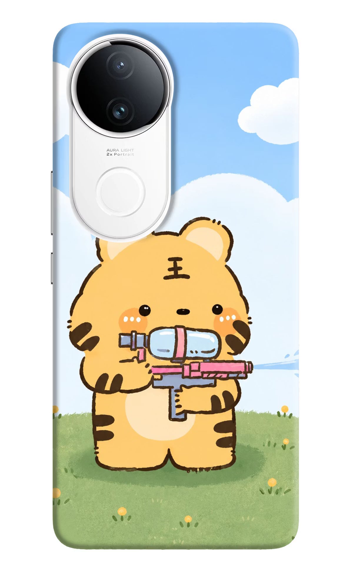 Tiger Treat Vivo T4R 5G Back Cover