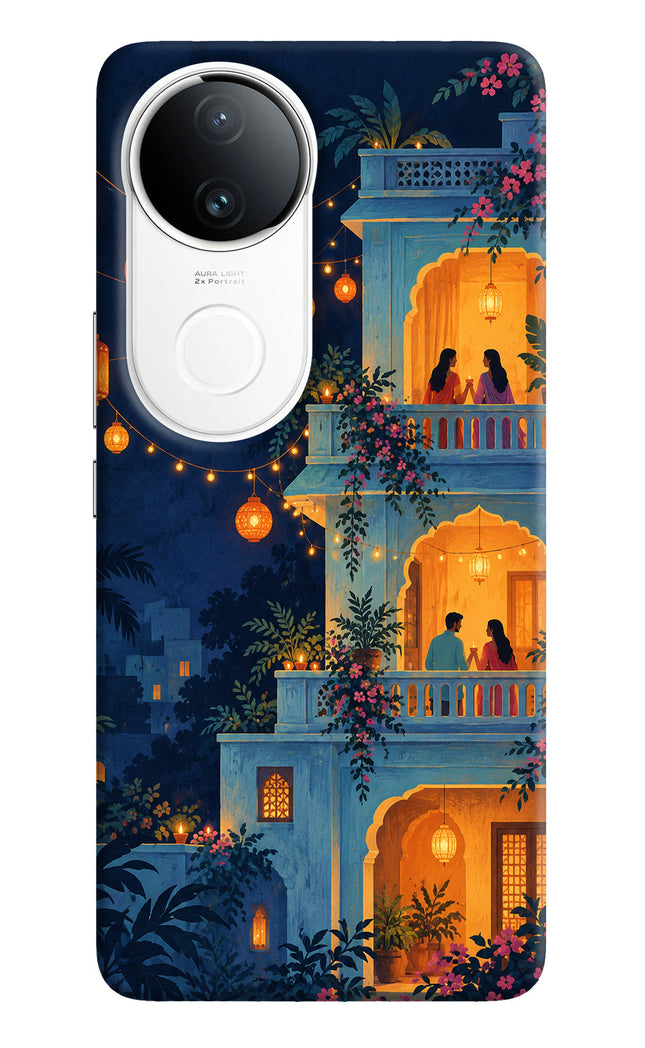 Balcony Glow Vivo T4R 5G Hard Case Back Cover by Casekaro
