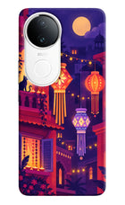 Lantern Lane Vivo T4R 5G Hard Case Back Cover by Casekaro