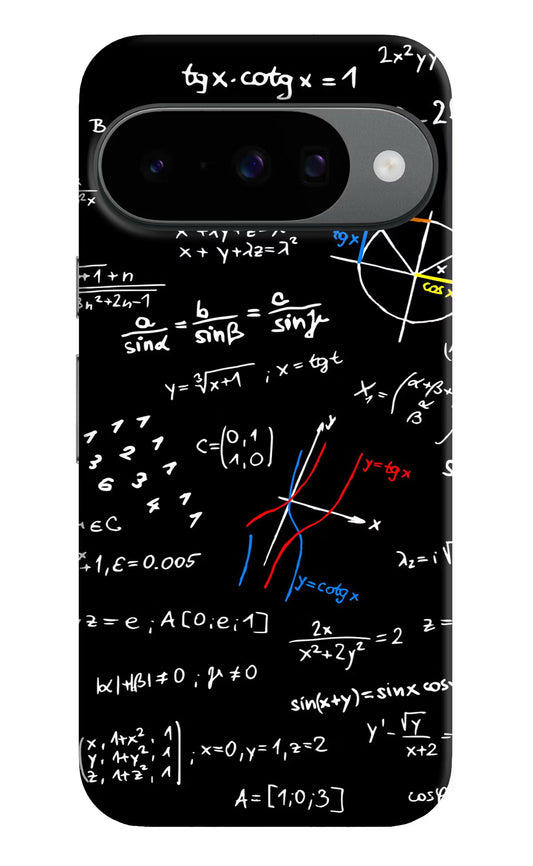 Mathematics Formula Google Pixel 10 Hard Case Back Cover by Casekaro