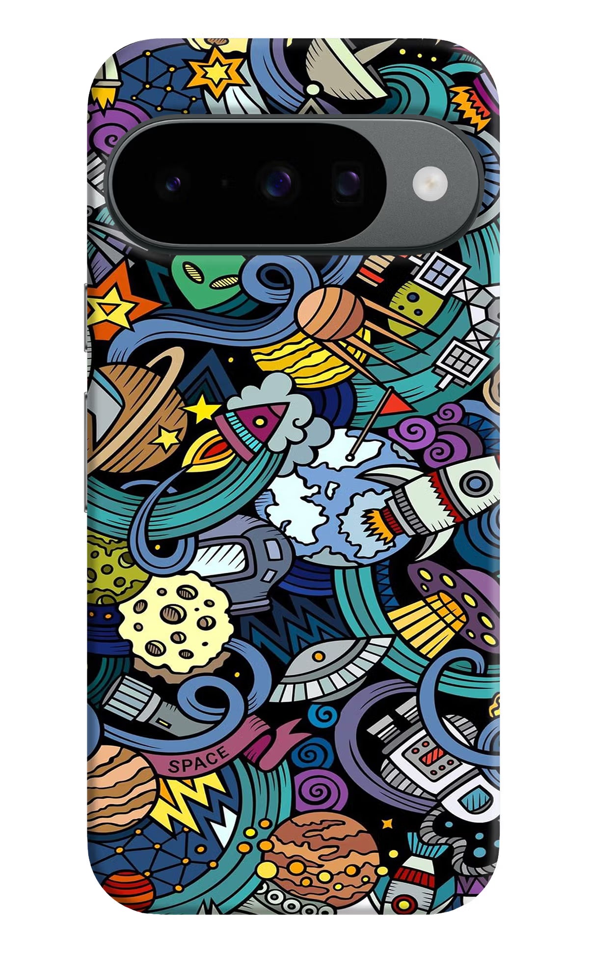 Space Abstract Google Pixel 10 Hard Case Back Cover by Casekaro
