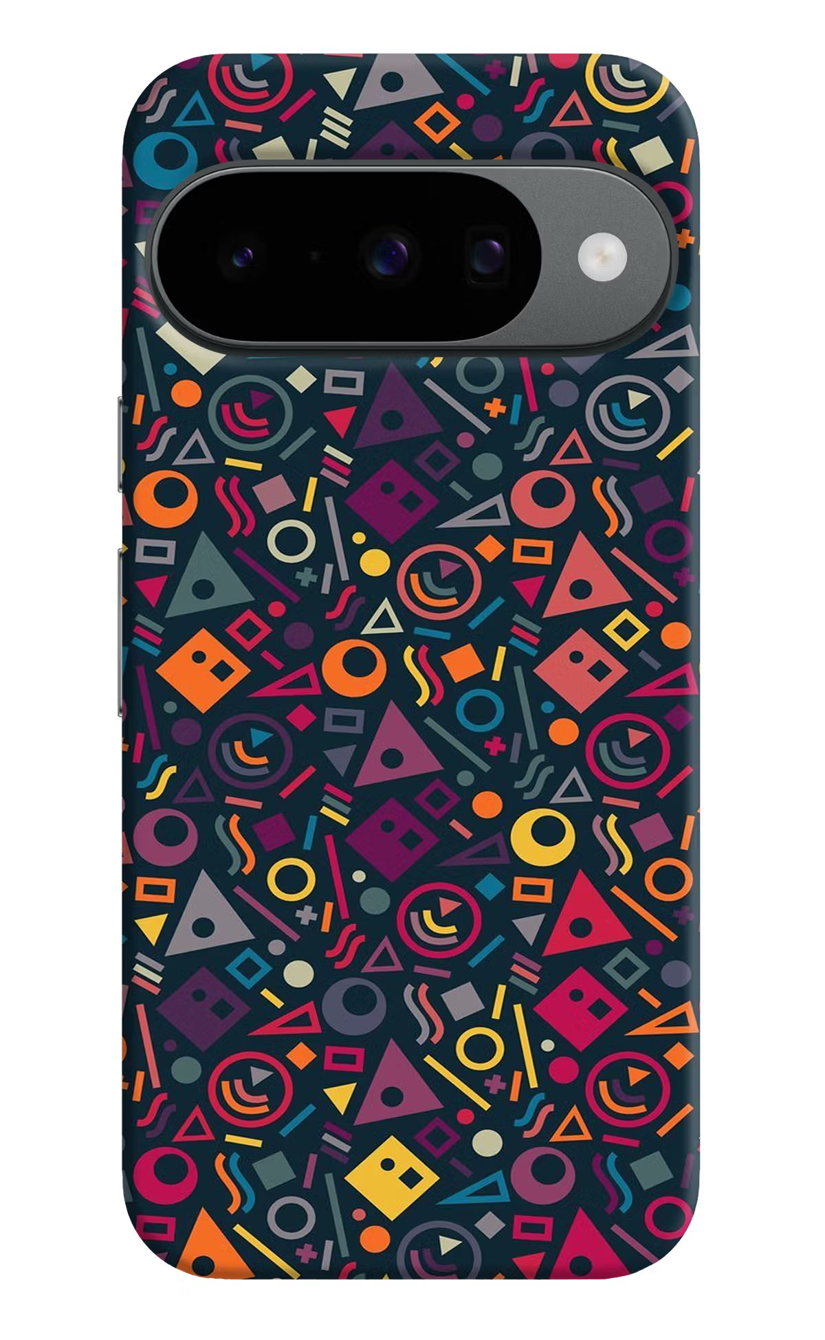 Geometric Abstract Google Pixel 10 Hard Case Back Cover by Casekaro