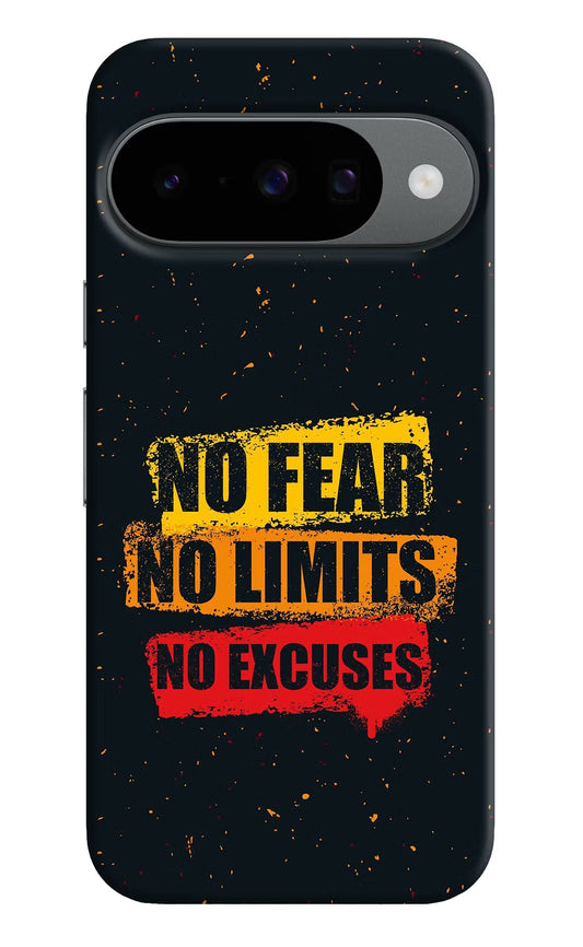 No Fear No Limits No Excuse Google Pixel 10 Hard Case Back Cover by Casekaro