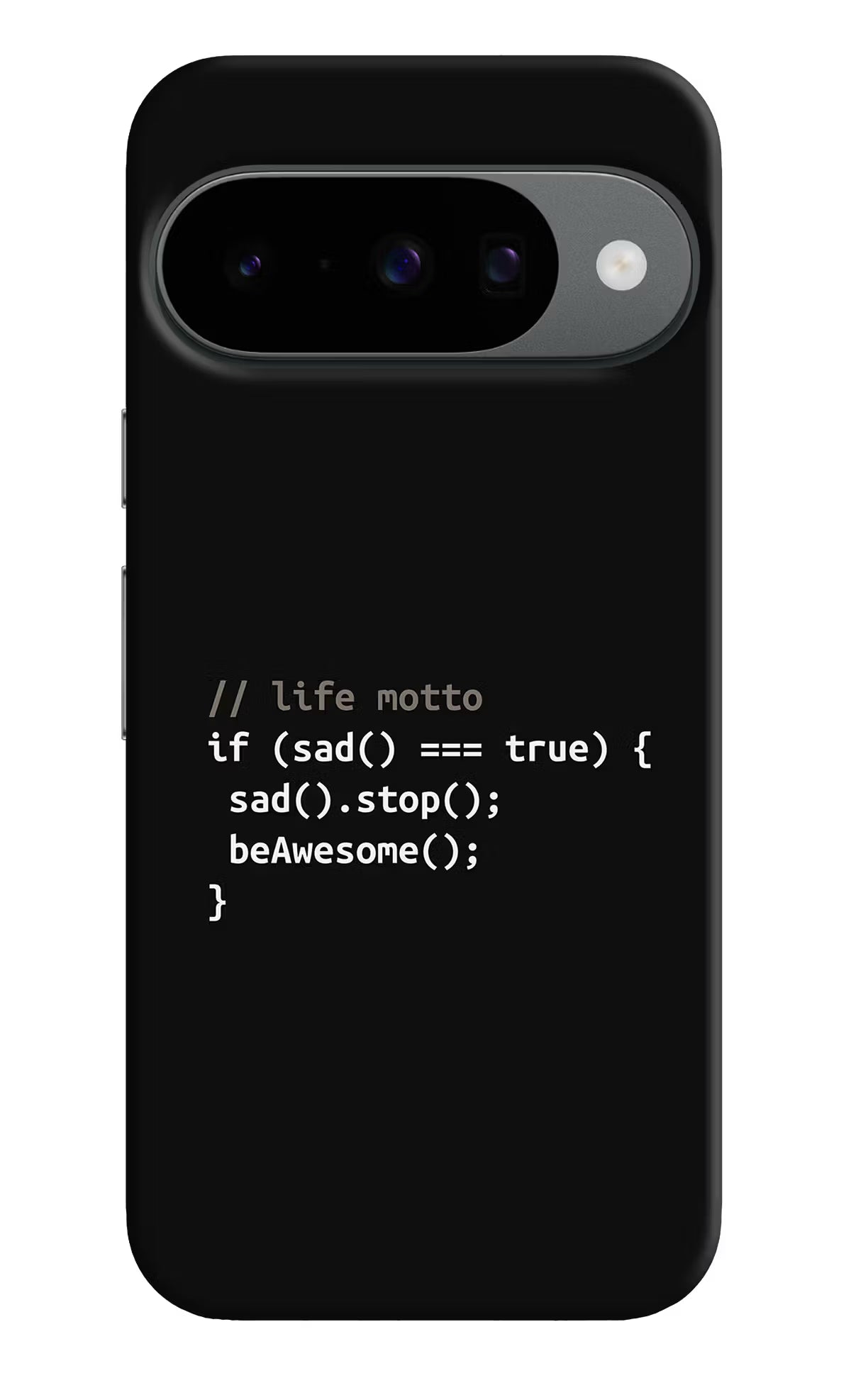 Life Motto Code Google Pixel 10 Hard Case Back Cover by Casekaro