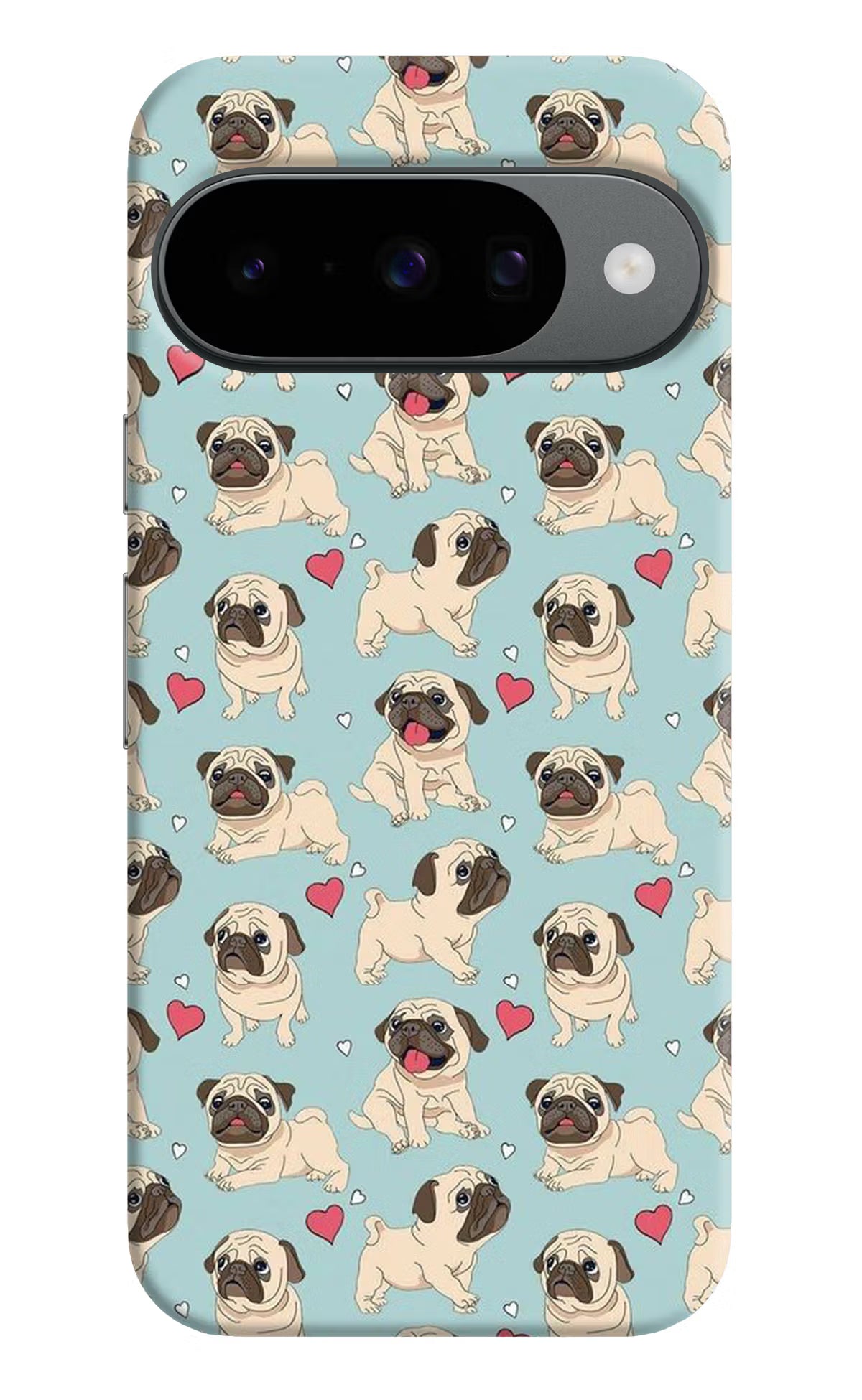 Pug Dog Google Pixel 10 Hard Case Back Cover by Casekaro