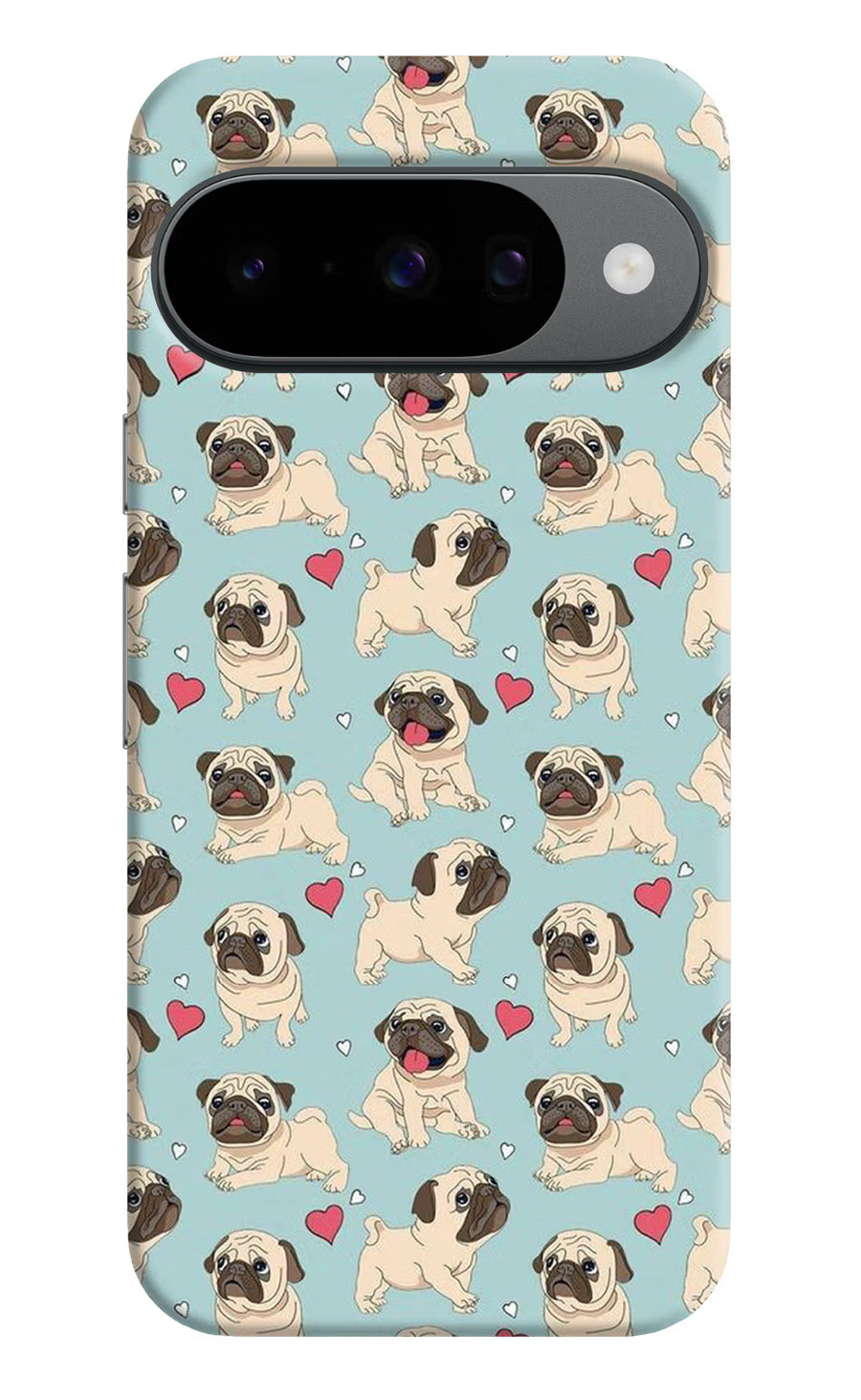 Pug Dog Google Pixel 10 Back Cover, Hard case