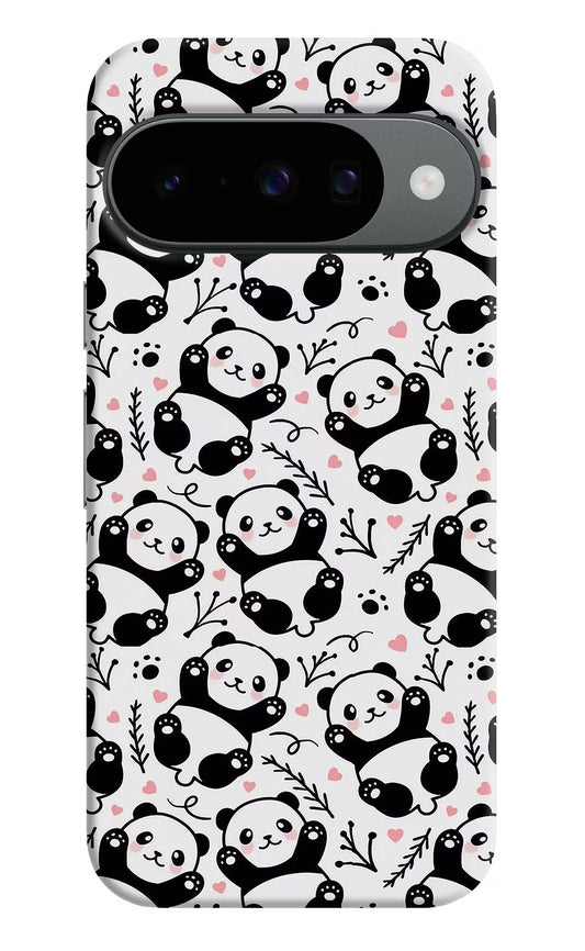 Cute Panda Google Pixel 10 Hard Case Back Cover by Casekaro