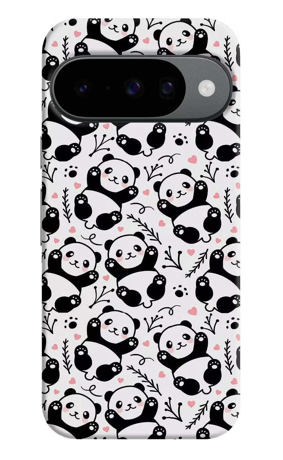 Cute Panda Google Pixel 10 Back Cover, Hard case
