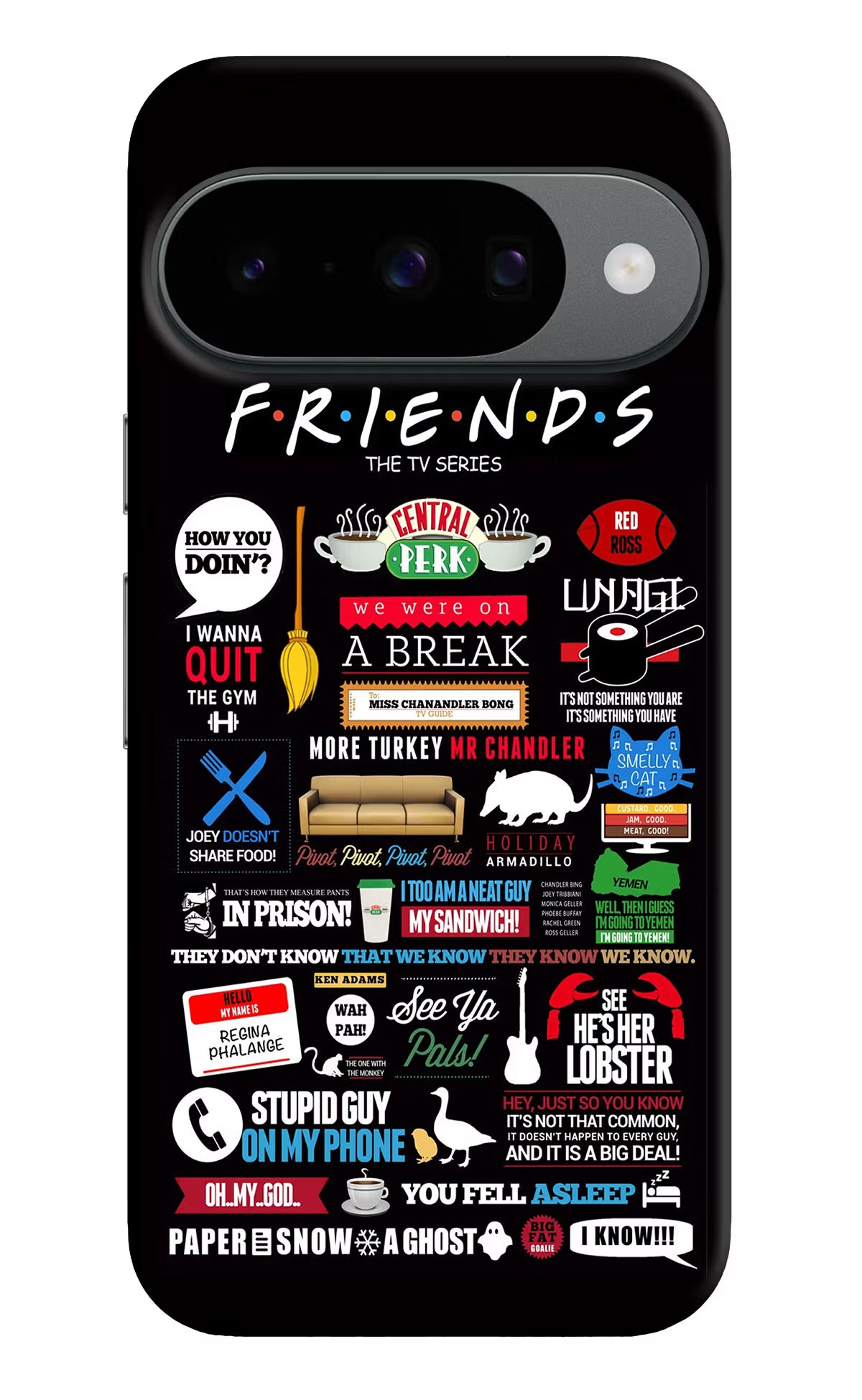 FRIENDS Google Pixel 10 Hard Case Back Cover by Casekaro