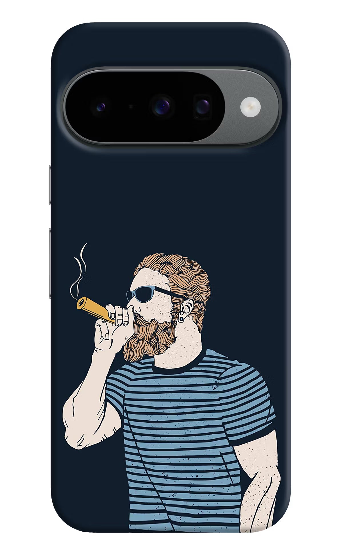 Smoking Google Pixel 10 Hard Case Back Cover by Casekaro