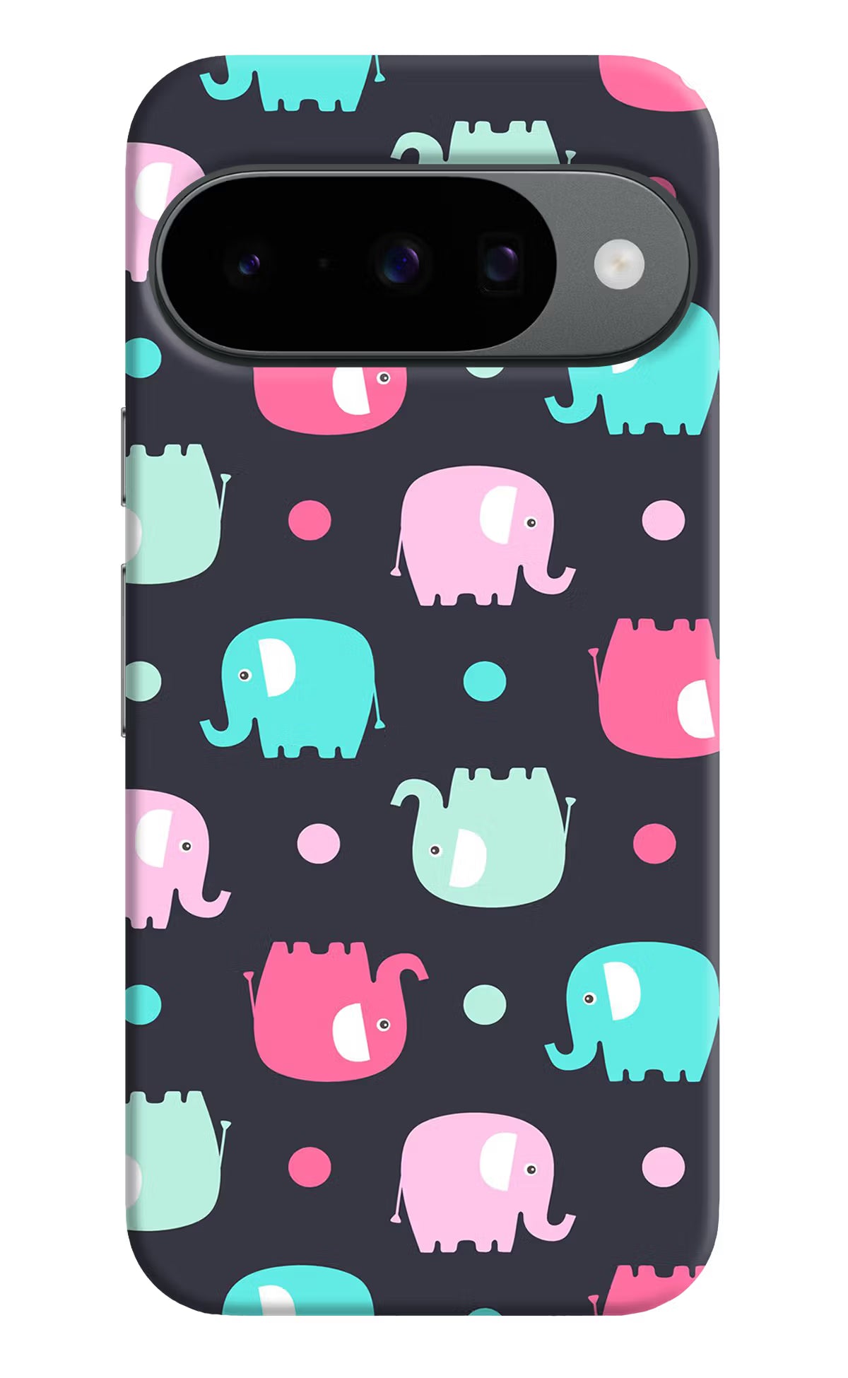 Elephants Google Pixel 10 Hard Case Back Cover by Casekaro