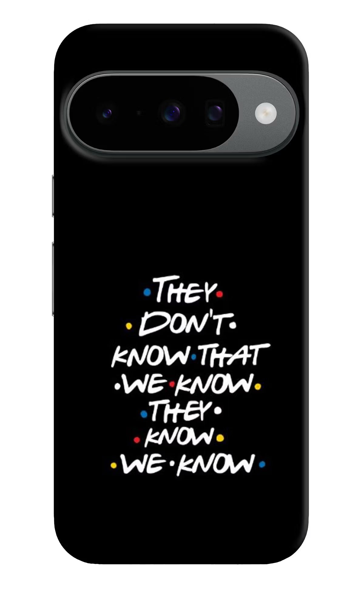 FRIENDS Dialogue Google Pixel 10 Hard Case Back Cover by Casekaro