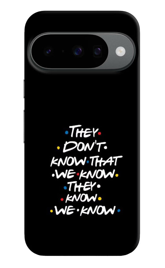 FRIENDS Dialogue Google Pixel 10 Hard Case Back Cover by Casekaro