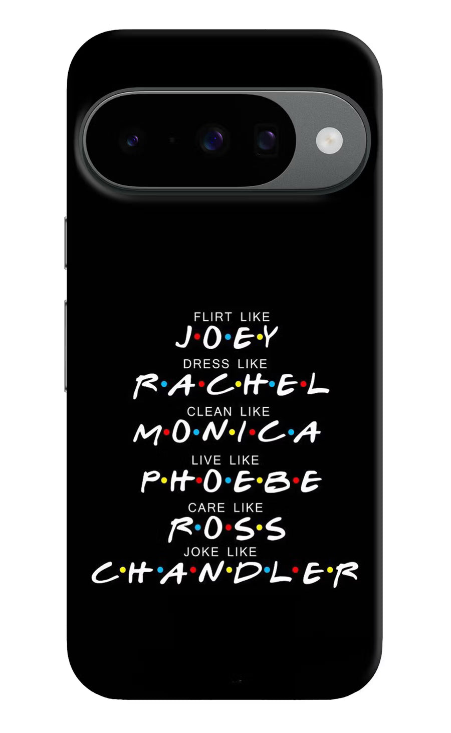 FRIENDS Character Google Pixel 10 Back Cover, Hard case