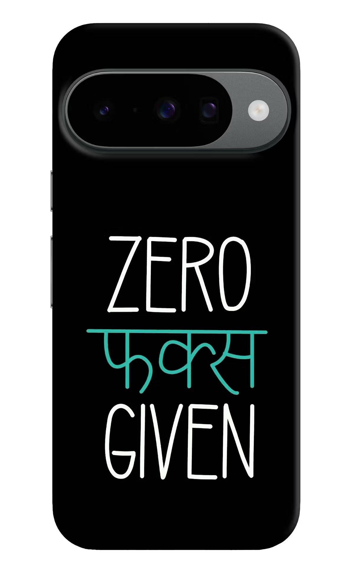 Zero Fucks Given Google Pixel 10 Hard Case Back Cover by Casekaro