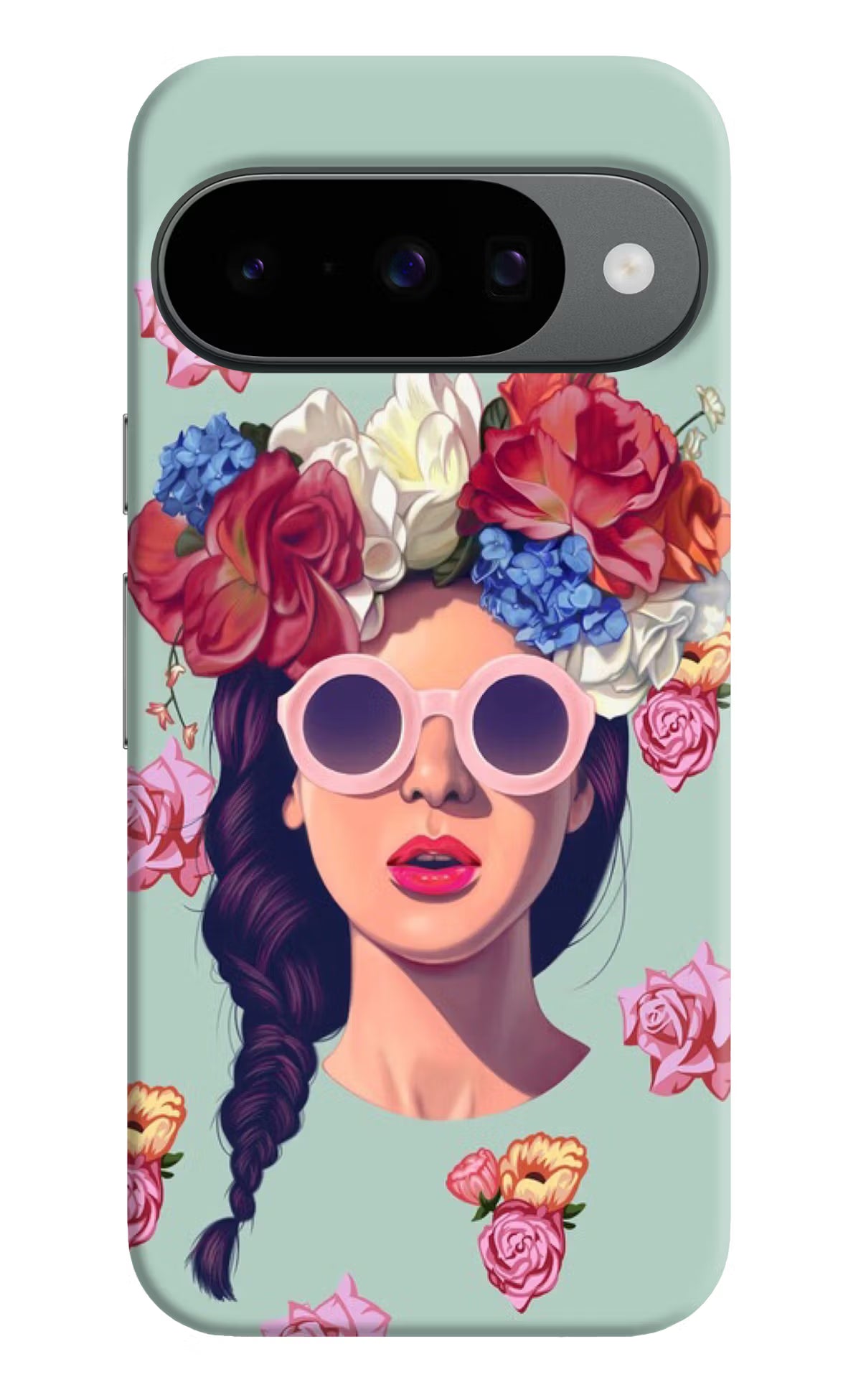 Pretty Girl Google Pixel 10 Hard Case Back Cover by Casekaro