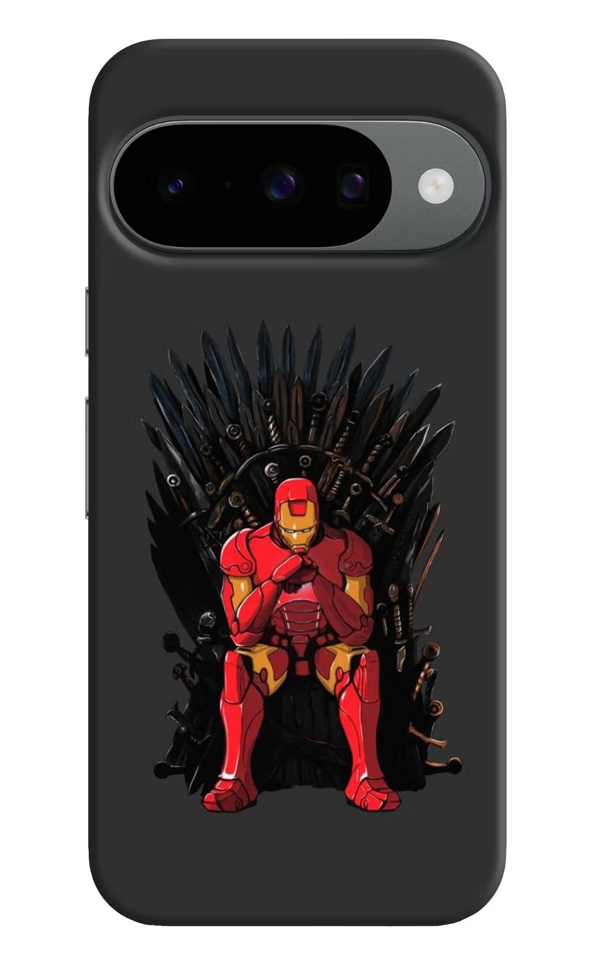 Ironman Throne Google Pixel 10 Hard Case Back Cover by Casekaro