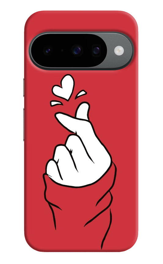 Korean Love Sign Google Pixel 10 Hard Case Back Cover by Casekaro