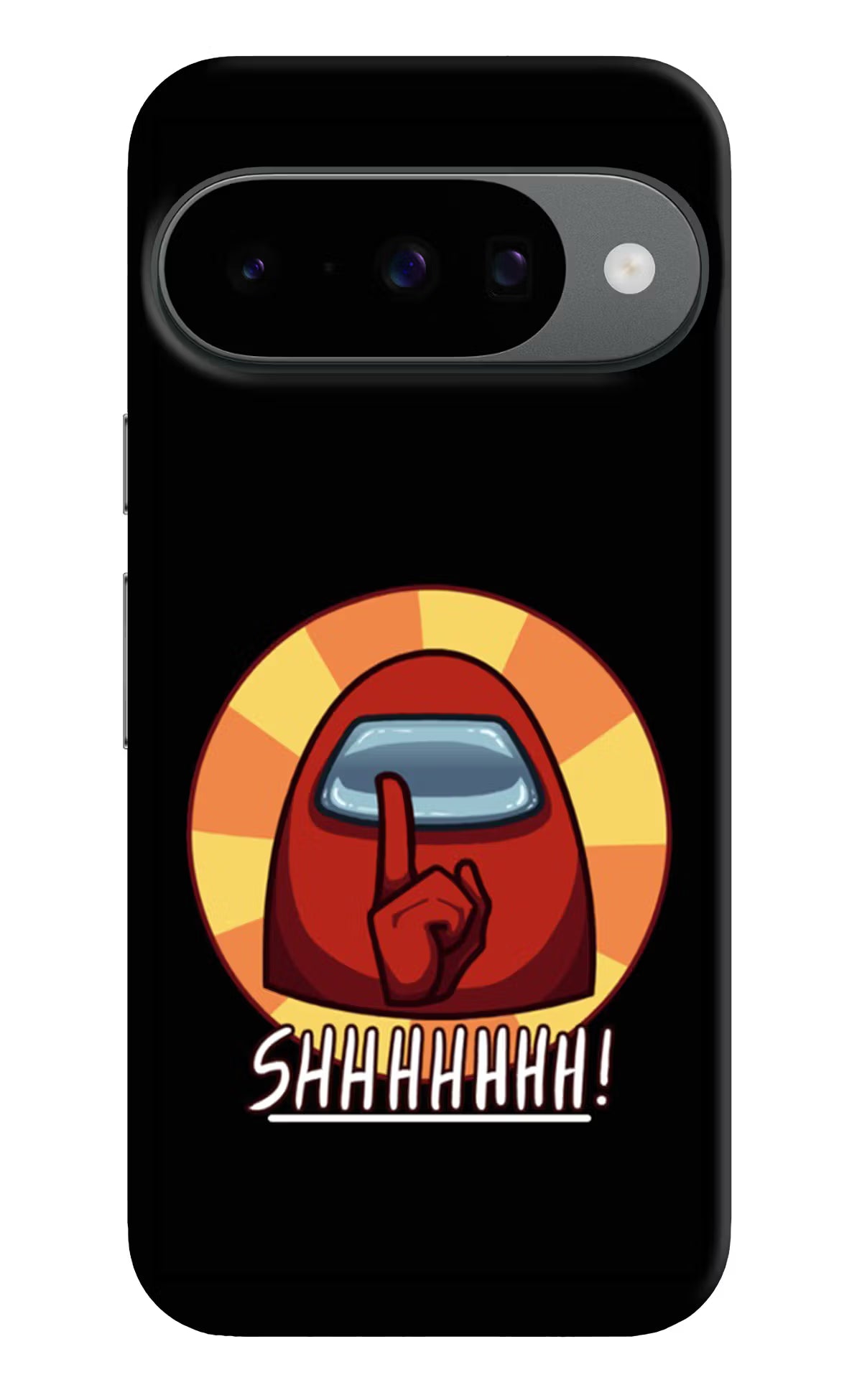 Among Us Shhh! Google Pixel 10 Hard Case Back Cover by Casekaro