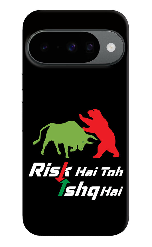 Risk Hai Toh Ishq Hai Google Pixel 10 Hard Case Back Cover by Casekaro