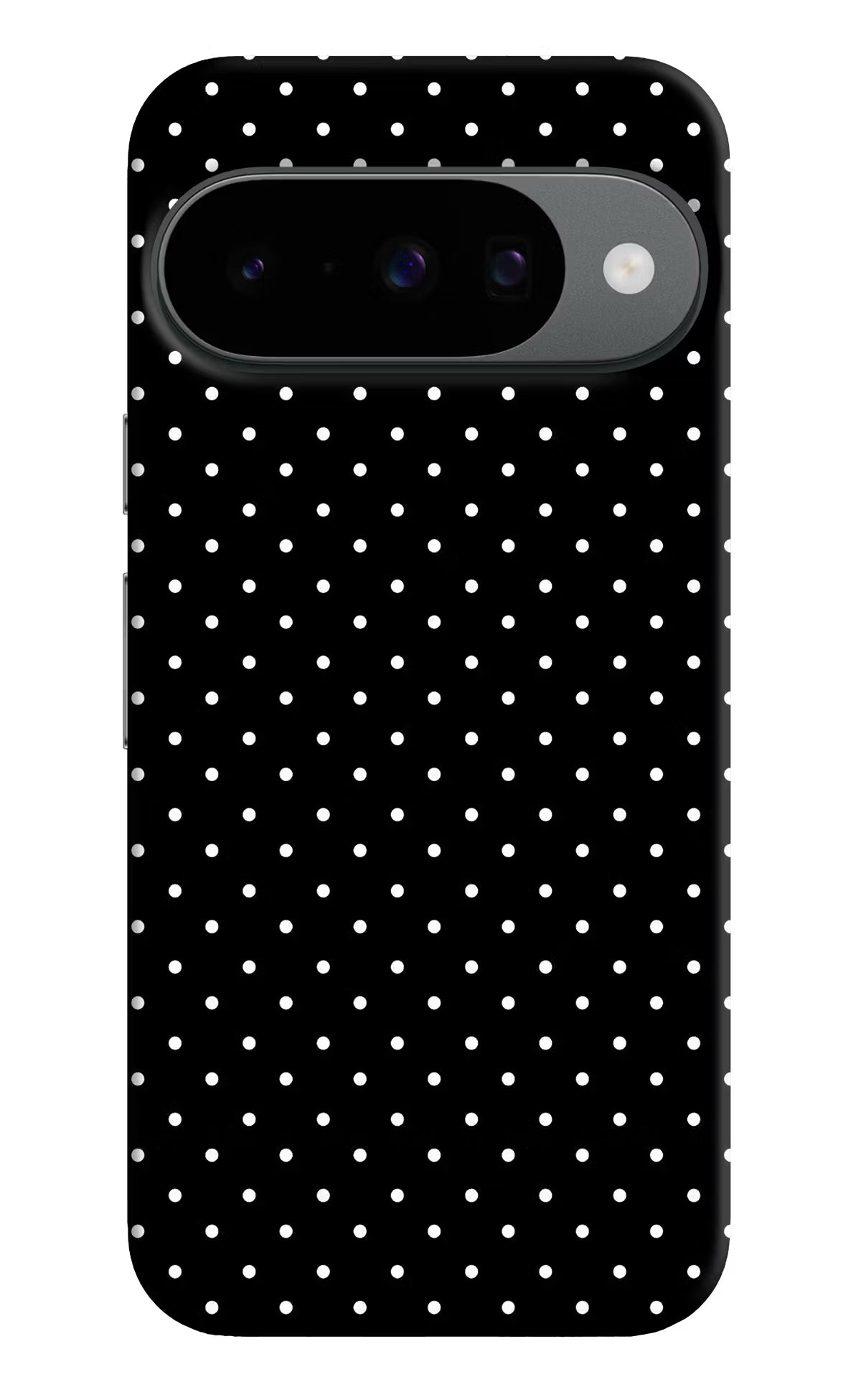 White Dots Google Pixel 10 Hard Case Back Cover by Casekaro
