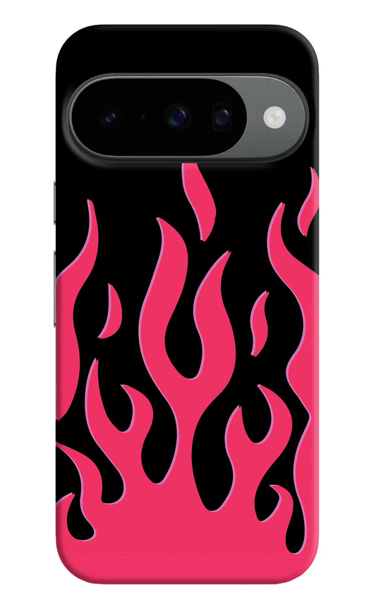 Fire Flames Google Pixel 10 Hard Case Back Cover by Casekaro