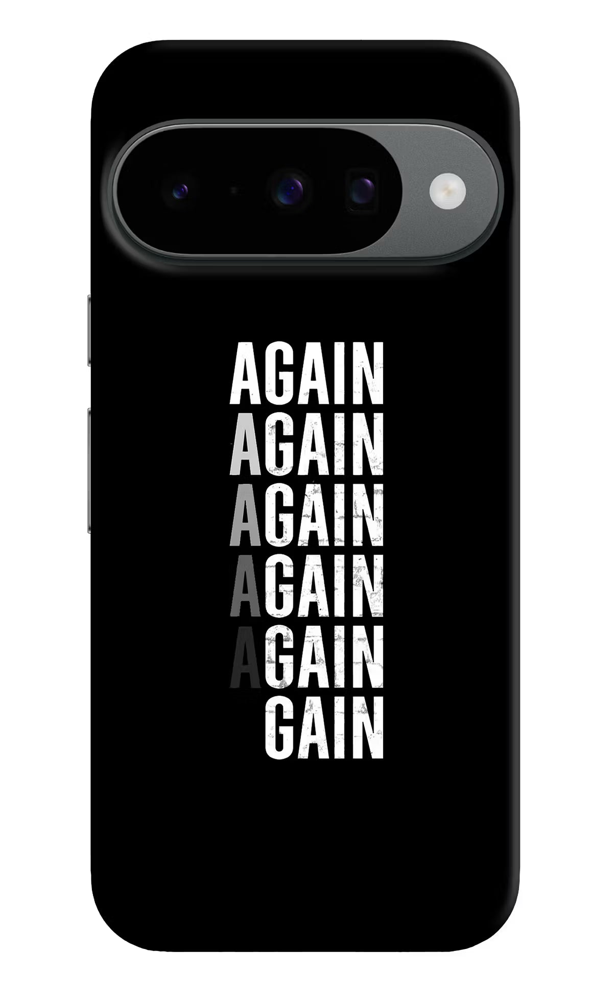 Again Again Gain Google Pixel 10 Hard Case Back Cover by Casekaro