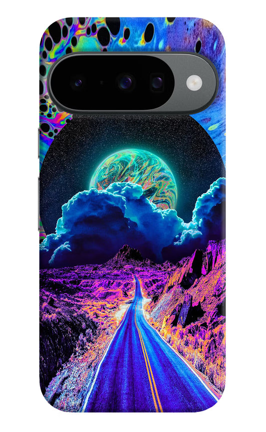 Psychedelic Painting Google Pixel 10 Hard Case Back Cover by Casekaro