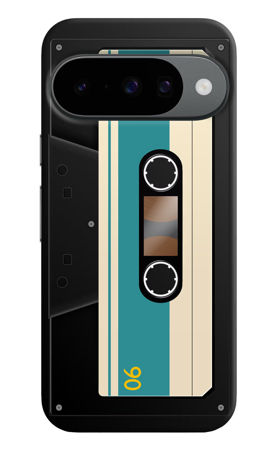 Cassette Google Pixel 10 Back Cover, Hard case