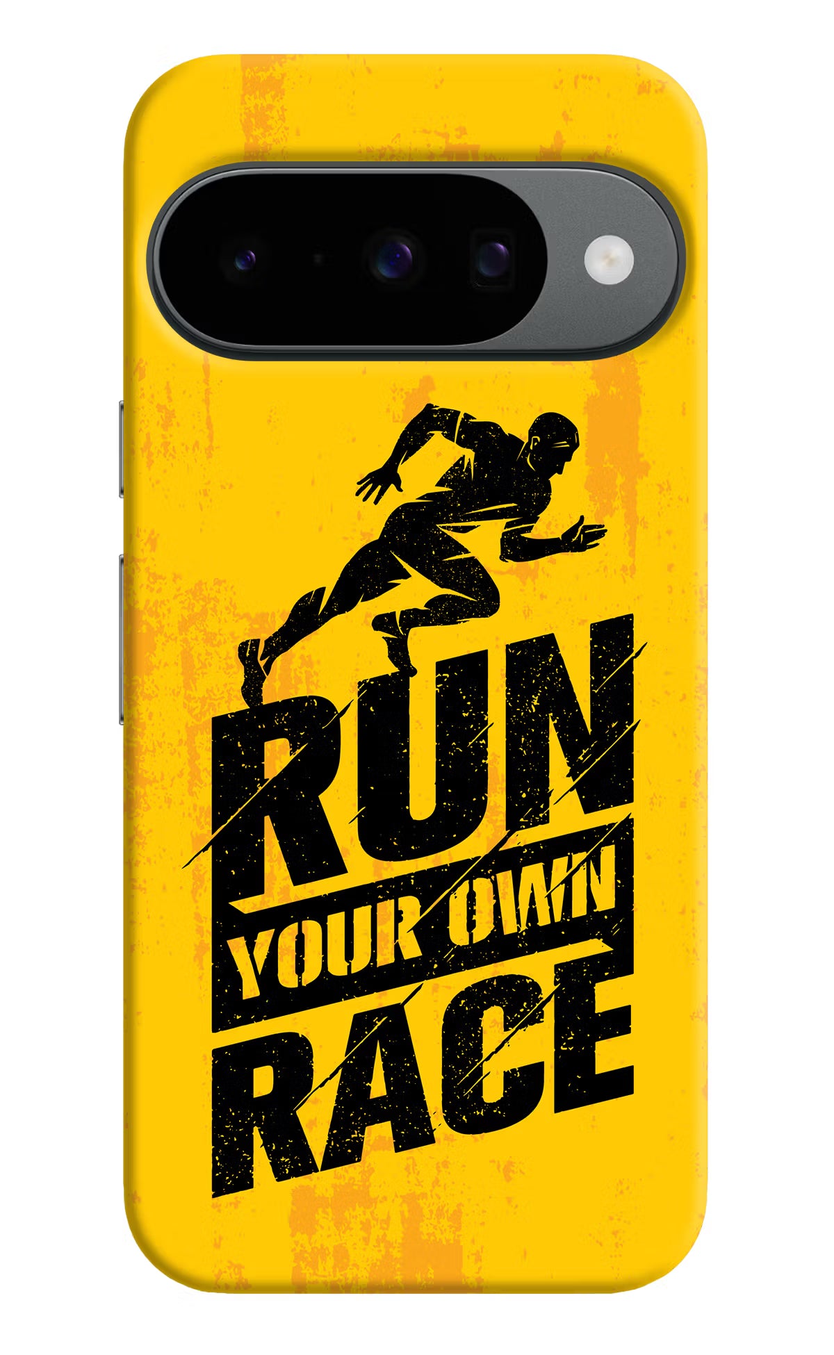 Run Your Own Race Google Pixel 10 Hard Case Back Cover by Casekaro